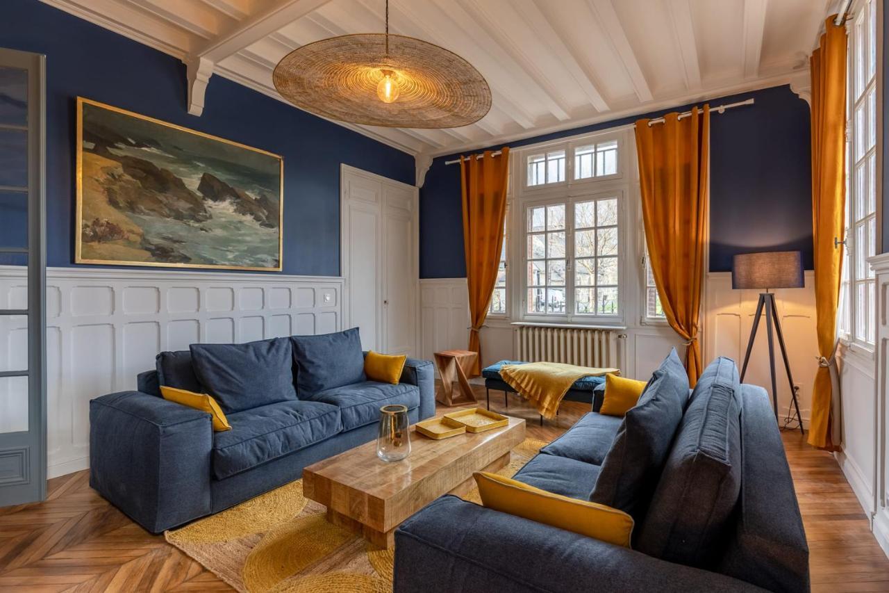 Villa Le Manoir Des Embruns 14P - Location N1- Terrace- Public Parking 2 Min Honfleur Esterno foto