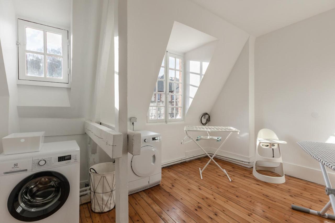 Villa Le Manoir Des Embruns 14P - Location N1- Terrace- Public Parking 2 Min Honfleur Esterno foto